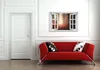 Wallario Premium Glasbild mit Fensterrahmen, freischwebende Produktbild-Vorschau 2