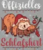 Offizielles Schlafshirt Faultier Weihnachten - Produktbild-Vorschau 3
