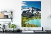 MuchoWow® Poster Schnee - Berg - Wasser 90x120 cm - Produktbild-Vorschau 3
