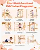 SucceBuy Indoor-Spielplatz Klettergerüst (8-in-1), Produktbild-Vorschau 2