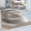 Wohnzimmer Teppich, Moderner Kurzflor in Pastell Farben, Produktbild-Vorschau 1