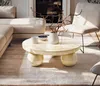 Marmoholz - Table basse ronde Siena Ø80 x H30 cm en bois Voir les images du produit 3