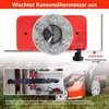 Klingenausgleicher für Rasenmäher, rot, präzises Produktbild-Vorschau 5