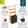 WENKO Leiterregal mit Wäschesammler Mod. Ecori, Textilien Produktbild-Vorschau 2