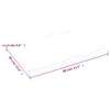 vidaXL Tischplatte 80x60x2 cm Massivholz Eiche Behandelt Produktbild-Vorschau 6