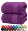 Duschtuch 500gsm Lila 70 X 140 CM (2er Pack) Produktbild-Vorschau 1