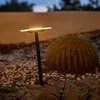 2 UFO-Solar-Erdspießleuchten – H 35 cm – warmweiße LEDs Produktbild-Vorschau 2