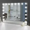 VANITII Hollywoodzkie lustro do makijażu 80cm x 58cm z Podgląd zdjęcia produktu 12