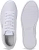 A top-down view of a pair of white Puma sneakers, one showing the sole and the other the interior. Anteprima dell’immagine prodotto