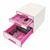 Zásuvkový box Leitz WOW so 4 zásuvkami ružový Produktbild-Vorschau 2