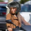 Jethelm Motorradhelm Halbschalenhelm mit Doppelvisier Produktbild-Vorschau 5