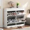 Armoire à chaussures Merax avec 4 portes battantes et 8 Voir les images du produit 11
