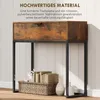 HOMCOM Konsolentisch Flurtisch mit Schublade Stahlrahmen Produktbild-Vorschau 6