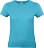 B&C TW04T | Damen T-Shirt / 100 E190 - Farbe: Swimming Pool Produktbild-Vorschau 1