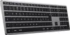 A close-up, angled view of a silver and black keyboard. Podgląd zdjęcia produktu