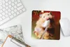 MuchoWow® Mauspad Mousepad Hamster beim Zähneputzen 20x20 Produktbild-Vorschau 5