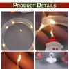 3m Weihnachten LED Lichtervorhang DIY Lichterkette Produktbild-Vorschau 8