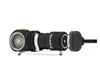 A disassembled flashlight with its battery compartment shown separately. Produktbild-Vorschau