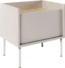 Selsey Tovi - Nachttisch 1-türig, 50 cm, Kaschmirgrau / Produktbild-Vorschau 1