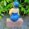 Gartenfigur Badenixe Figur als Kantensitzer 32 cm Produktbild-Vorschau 3