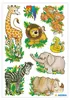 Herma 3793 Adesivo DECOR animali della giungla Anteprima dell’immagine prodotto 2
