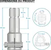 Kloubový hřídel, PTO 175 mm pouzdro s drážkovaným uložením Náhled obrázku produktu 9