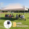 Gazebo pieghevole COSTWAY 3x6 m con 4 pareti laterali, Anteprima dell’immagine prodotto 6