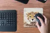 MuchoWow® Mauspad Mousepad Gepard - Jung - Porträt 20x20 cm Produktbild-Vorschau 4