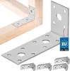 KOTARBAU® 50 ks. Úhelníková spojka 100x50x35mm pozinkovaná Náhled obrázku produktu 1