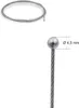 Drahtseil Ø 1,2 mm, 7x7 mit Kugelnippel Ø 4,5 mm, Stahl Produktbild-Vorschau 2