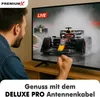 PremiumX 50m DELUXE PRO Koaxialkabel 135dB 5-fach reines Produktbild-Vorschau 4