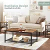 holz4home® Couchtisch Connie mit Gitterablage I 106x60x45cm Produktbild-Vorschau 2