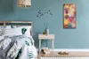 Wanduhr Leinwand Bild Uhr 30x60 Foto Bild groß Malerei Produktbild-Vorschau 4