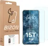 A product packaging box and a smartphone with a screen protector. Produktbild-Vorschau
