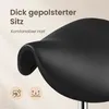SONGMICS Sattelhocker, Ergonomischer Rollhocker aus Produktbild-Vorschau 7