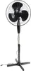 A black pedestal fan is shown against a white background. Produktbild-Vorschau