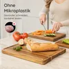 Deleca Schneidebrett Set, 3-teilig, mit Halter, Produktbild-Vorschau 3
