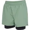 hummel sport & leisure nwlDALLAS SHORTS 2IN1 WOMAN GREEN Produktbild-Vorschau 1