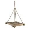 Clayre & Eef Pflanzenaufh„nger 36x36 cm Braun Holz Produktbild-Vorschau 2