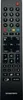 A black remote control with various buttons and a brand logo at the bottom. Produktbild-Vorschau