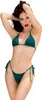 Chilirose - Cr 4449 Set Bikini Verde S/M Anteprima dell’immagine prodotto 4