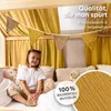 Hausbett Himmel Gold aus Musselin - 2er-Set für Kinderbett Produktbild-Vorschau 2