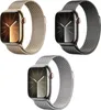 Apple Watch 9 Cell 41mm Gold Edelst. Gold Milanese Loop Produktbild-Vorschau 6