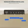 FlexiSpot Höhenverstellbarer Schreibtisch, Elektrisch Produktbild-Vorschau 4