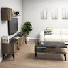 skye-decor Wohnzimmermöbel-Set Lidya 1, Nussbaum, 100% Produktbild-Vorschau 3