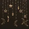 vidaXL Lichterketten Stern und Mond Fernbedienung 138 LEDs Produktbild-Vorschau 9