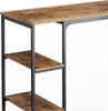 Vicco Bartisch Fyrk, 120 x 50 cm mit Regalen, Eiche Produktbild-Vorschau 6