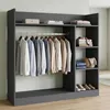 Armoire VCM Palosa H. 115 x L. 118 x P. 35 cm avec tringle Voir les images du produit 5