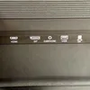 A close-up view of the ports on the back of a monitor. Produktbild-Vorschau
