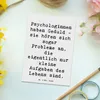 Mr. & Mrs. Panda Postkarte Spruch Geduldige Psychologin - Produktbild-Vorschau 2